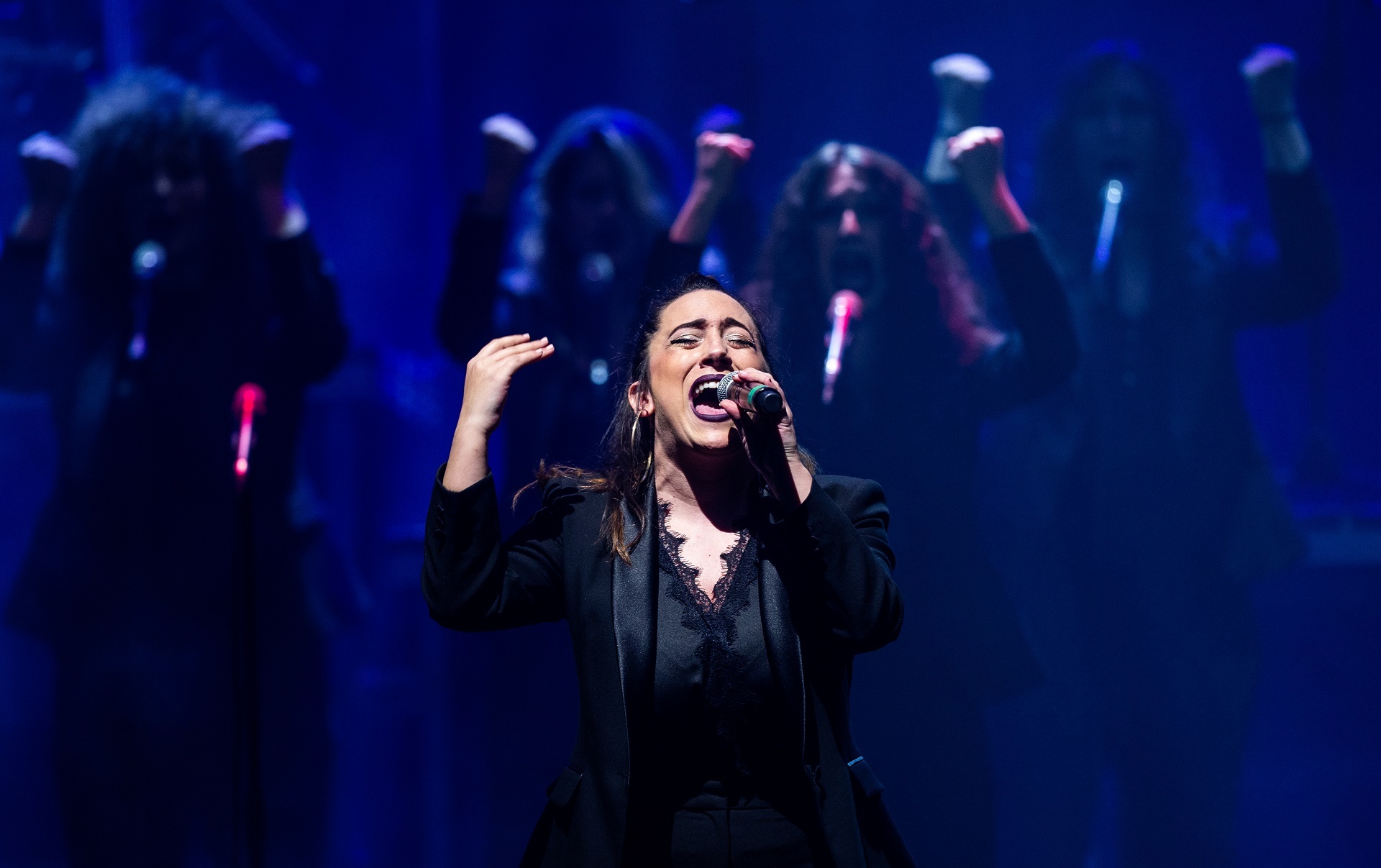 Madrid, 18/03/2019.-  Joyful en teatro Rialto en Madrid.  © Rodrigo Jimenez